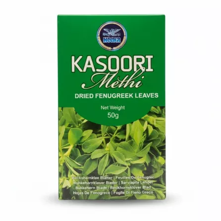 Heera Kasoori Methi dried fenugreek leaves packaging front