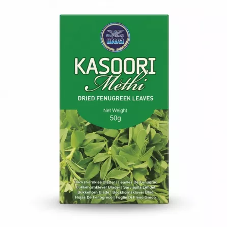 Heera Kasoori Methi packaging showing branding and product name