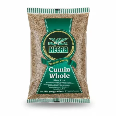 Heera brand pack of whole cumin seeds 300g front