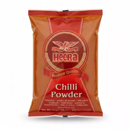 Heera Chilli Powder 1kg packet front side