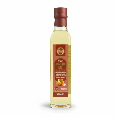 Heera Pure Almond Oil 250ml bottle front