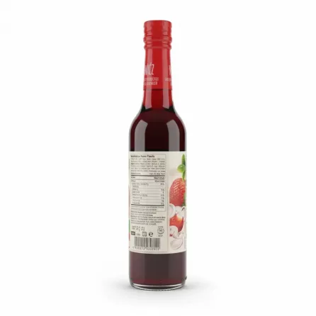 Lowicz strawberry syrup bottle nutrition facts and barcode