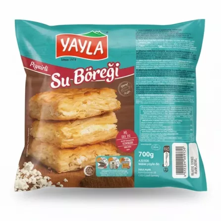 Packaged Yayla Su Böreği cheese pastry