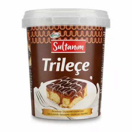 Gima Sultanım Trileçe Caramel Sauce 700g tub front view