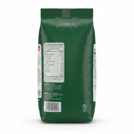 Bodrum White Kidney Beans 1kg pack back view with nutritional info and cooking instructions