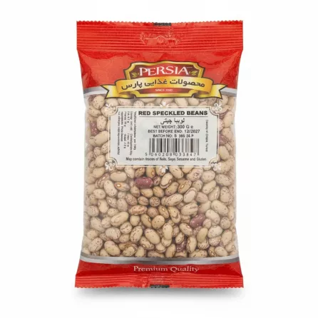 Persia Red Speckled Beans pack front view