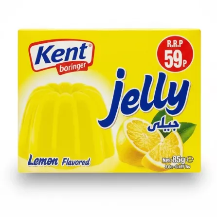 Kent Boringer Lemon Flavoured Jelly box front