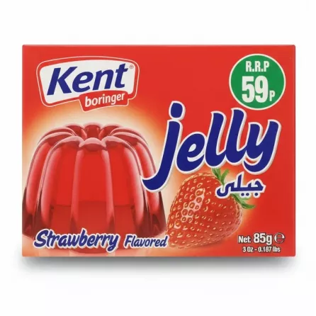Kent Boringer Strawberry Jelly front packaging