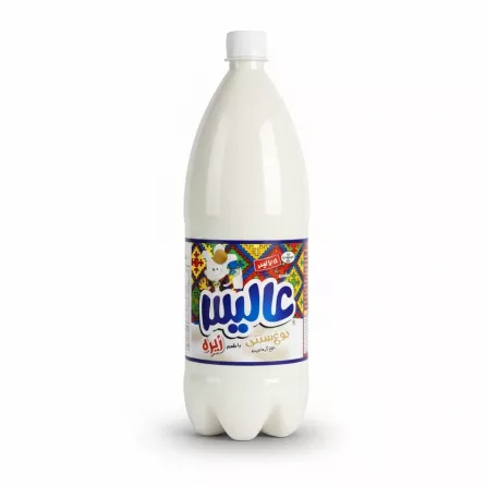 Bottle of Alis Doogh Autochthon Cumin Flavored yogurt drink 1.5L front label
