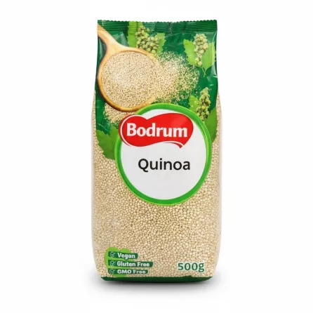 Bodrum brand quinoa grains pack front