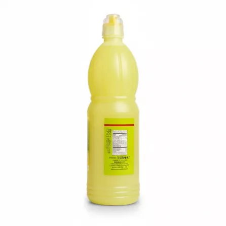Sofra Lemon Dressing bottle back view with nutritional facts