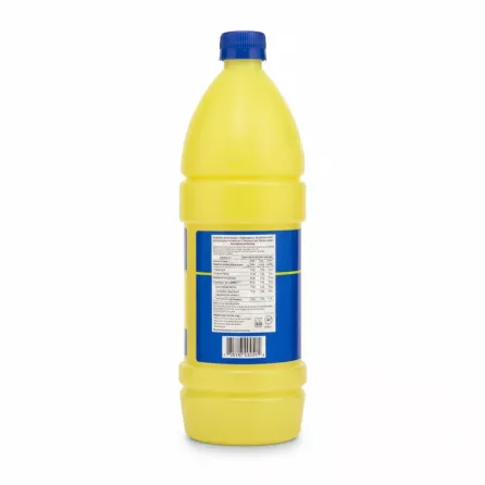 Back view of Cortas lemon juice substitute bottle showing nutrition facts and barcode