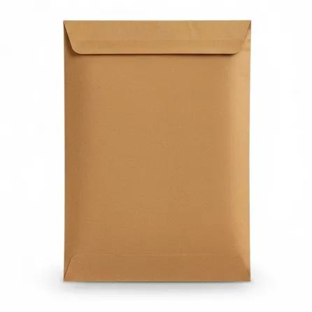 back view of Martello Size C padded envelope showing sealed flap
