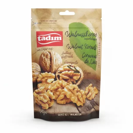 Tadim brand walnut kernels resealable bag