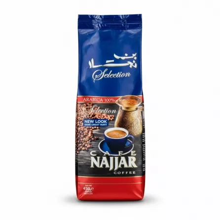 Najjar Selection 100% Arabica Coffee 450g front packaging