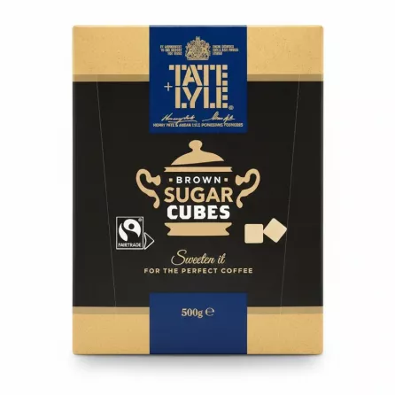 Tate & Lyle Brown Sugar Cubes box front