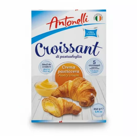 Antonelli croissant pastry cream box front view