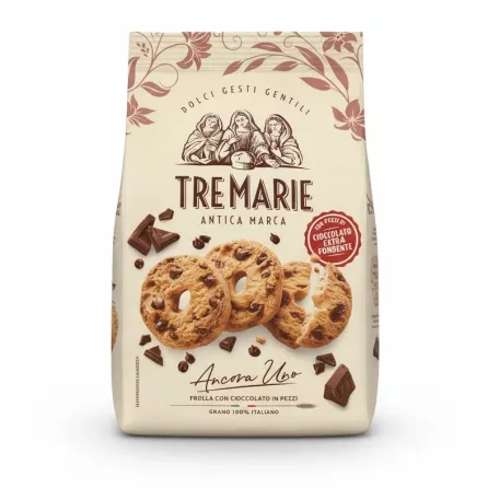Tremarie chocolate chip shortbread biscuit pack front