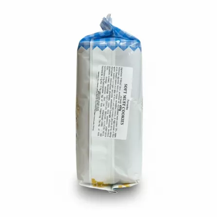 Back of package showing ingredients and nutritional information