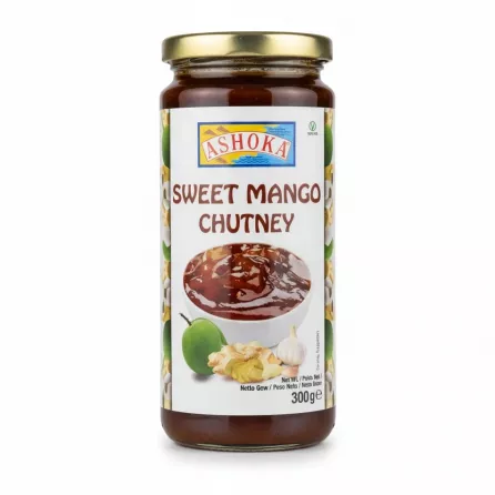 Ashoka Sweet Mango Chutney jar front label