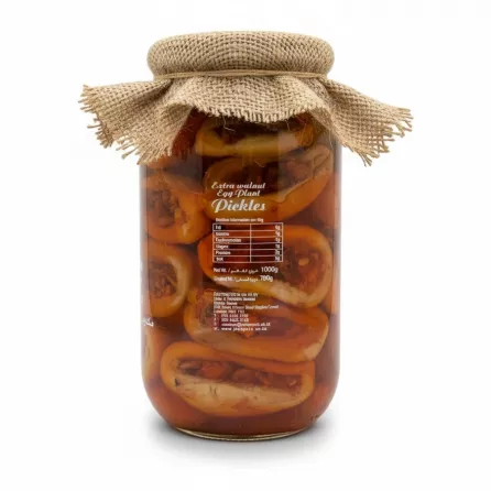 Back view of jar showing nutritional information and product details