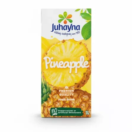 Juhayna Pineapple Fruit Drink front packaging with pineapple image