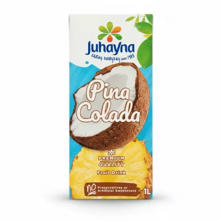 Juhayna Pina Colada fruit drink front carton