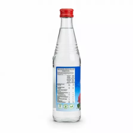 Cortas Lebanese Rose Water 300ml bottle nutrition and certification labels