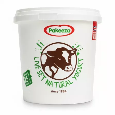 Pakeeza Live Set Natural Yogurt tub front