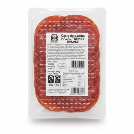 Back view showing ingredients and nutritional information