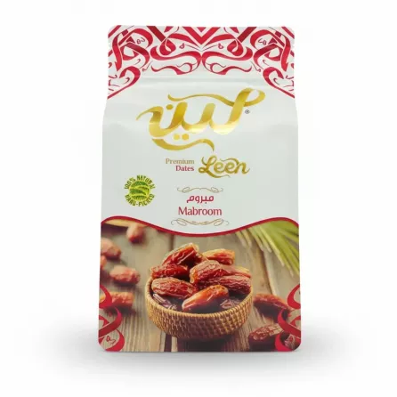 Leen Premium Mabroom Dates packaging front