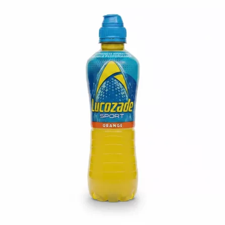 Lucozade Sport Orange bottle front view