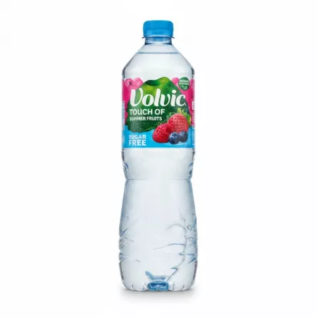 Volvic Touch of Summer Fruits water bottle front