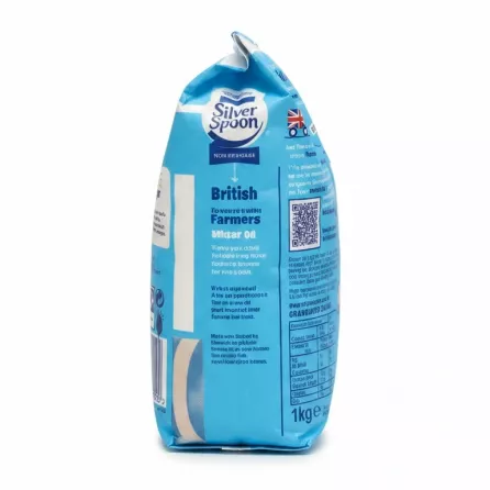 Silver Spoon Granulated Sugar 1kg nutrition and back information