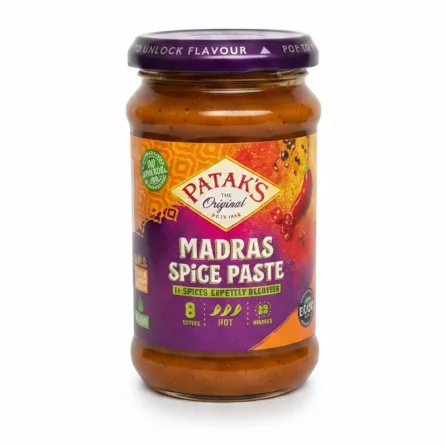 Patak's Madras Spice Paste jar front view