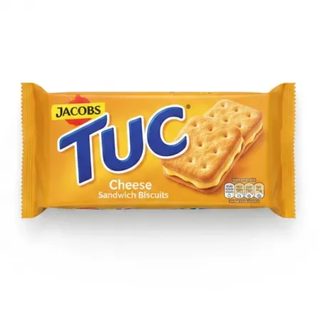 Jacobs Tuc Cheese Sandwich Biscuits pack front