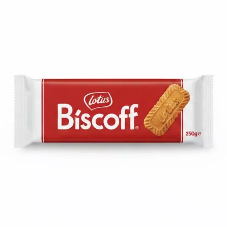 Lotus Biscoff biscuit 250g pack front