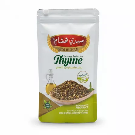Sedi Hisham Luxury Palestine Thyme resealable pack front