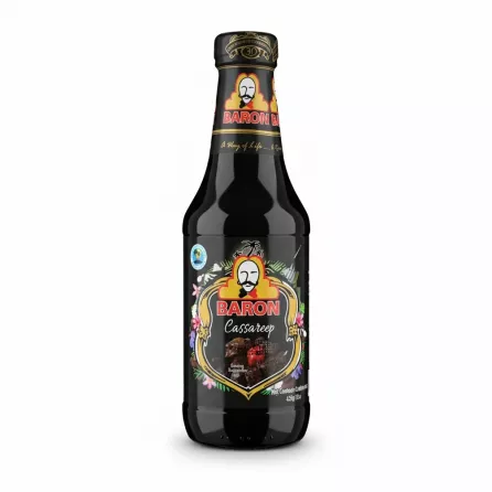 Baron Cassareep bottle front label showing brand and product name