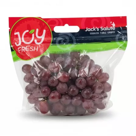 Pack of Joy Fresh Jack's Salute seedless red grapes