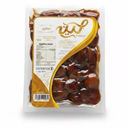 Vacuum-sealed package of Halalo Premium Dates