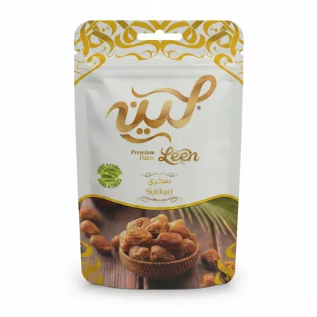 Leen Premium Sukkari Dates front packaging