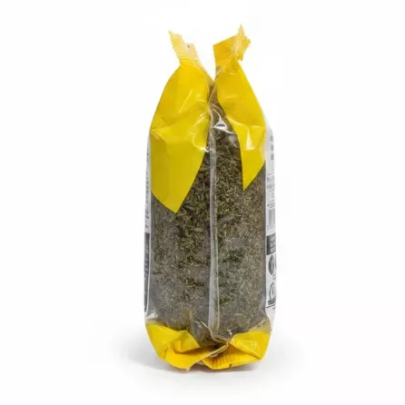 Back of Greenfields mint packet with product information