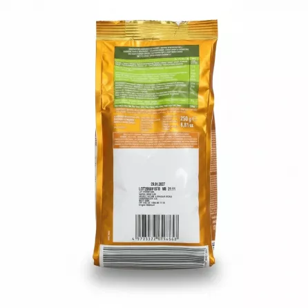 Back view with nutritional and manufacturing information