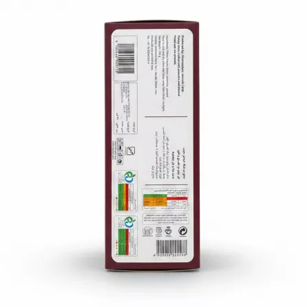 Back of the product box showing ingredients and product details