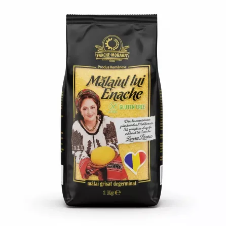 Package of Enache-Morărit gluten free cornmeal 1kg