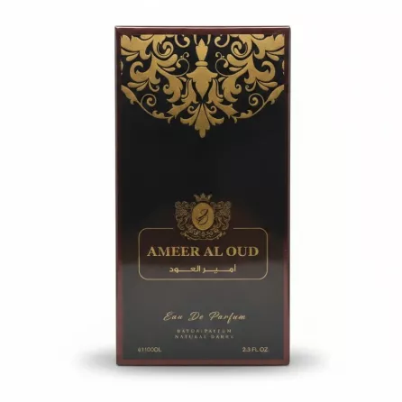 Ameer Al Oud Eau De Parfum box front view