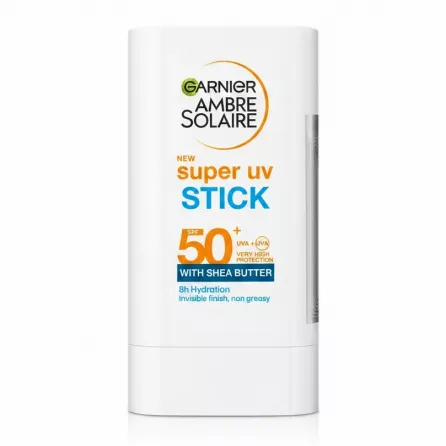 Garnier Ambre Solaire Super UV Stick SPF 50+ front side