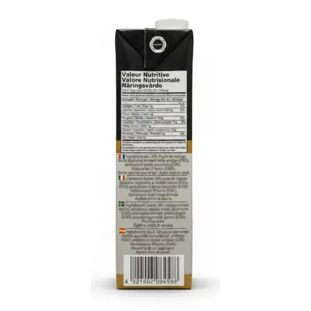The Hub Mango Nectar nutrition and ingredients information