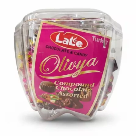 Lale Olivya assorted compound chocolate box front view